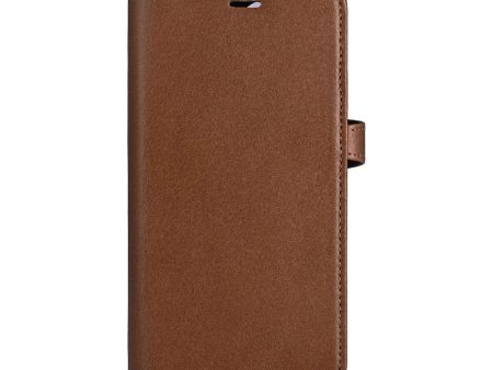 iPhone 16 GEAR Buffalo 2-in-1 Wallet Ægte Læder Magnet Cover m. Pung - MagSafe Kompatibel - Brun on Sale