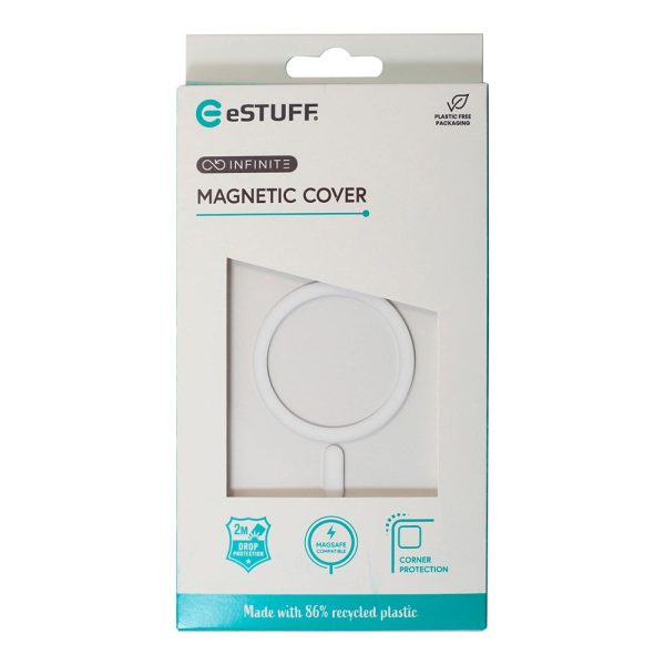 eSTUFF iPhone 16 Pro Max INFINITE OSLO Hybrid Plastik Cover - MagSafe Kompatibel - Gennemsigtig Supply