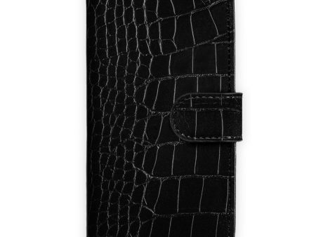 iDeal Of Sweden iPhone 16 Pro Magnet Wallet+ - Black Croco on Sale