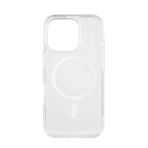 GEAR Onsala iPhone 16 Pro Fleksibelt Plast Cover - MagSafe Kompatibel - Gennemsigtig For Cheap