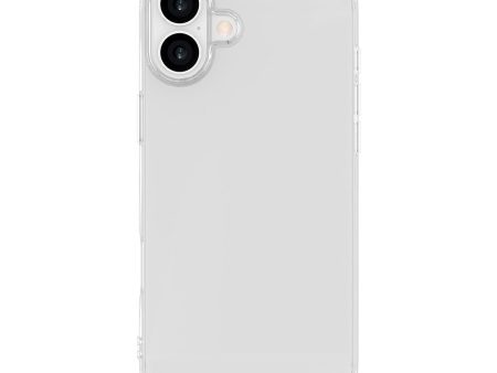 eSTUFF iPhone 16 INFINITE VIENNA Fleksibelt Plastik Cover - 100% Genbrugsplastik - Gennemsigtig on Sale