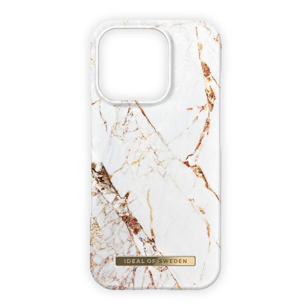 iDeal Of Sweden iPhone 16 Pro Fashion Case - MagSafe Kompatibel - Carrara Gold Fashion