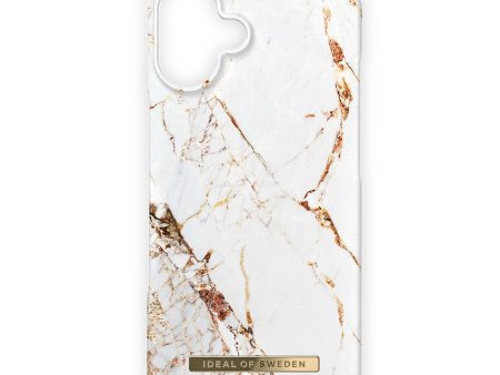 iDeal Of Sweden iPhone 16 Fashion Case - MagSafe Kompatibel - Carrara Gold Online Hot Sale