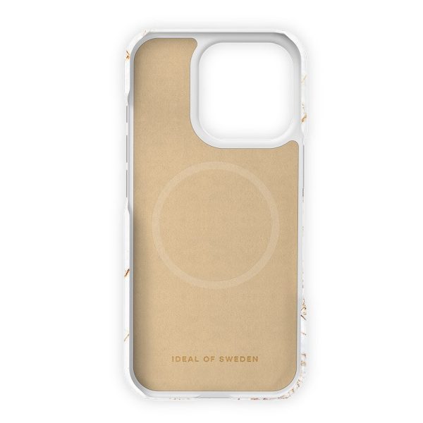 iDeal Of Sweden iPhone 16 Pro Fashion Case - MagSafe Kompatibel - Carrara Gold Fashion