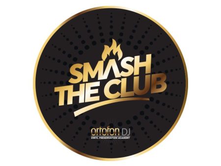 Ortofon DJ SM-24  SMASH THE CLUB  Slipmats - 2 Pack on Sale