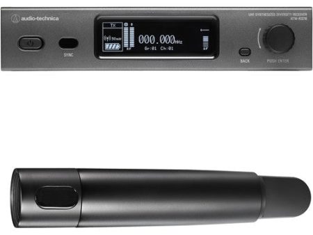 Audio-Technica ATW-3212 3000 Series Wireless Handheld Microphone System, No Mic Capsule - DE2: 470 to 530 MHz on Sale