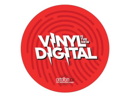 Ortofon DJ SM-23  VINYL IS THE NEW DIGITAL  Slipmats - 2 Pack Cheap