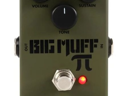 Electro-Harmonix GREEN RUSSIAN BIG MUFF Distortion Sustain Pedal For Cheap