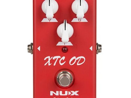 NuX XTC OD Overdrive Reissue Series Pedal Based on Bogner Ecstasy Red Channel Fashion