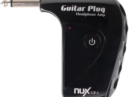 NuX GP-1 Electric Guitar Plug Mini Headphone Amp Built-in Distortion Effect Compact Portable on Sale