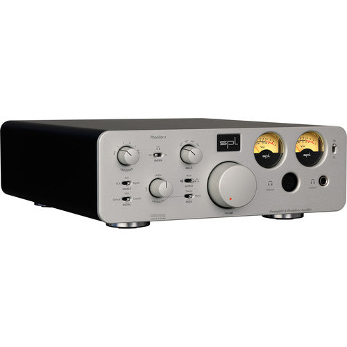 SPL PHONITOR X Headphone Amplifier & Preamplifier w  DA Converter & VOLTAiR Technology - Silver Online now