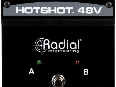 Radial Engineering HOTSHOT 48 Phantom Powered Toggle Switch For Sale