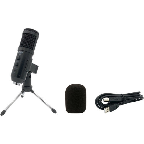 CAD U49 USB Studio Microphone with Headphone Jack & Gain Control For Sale