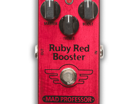 Mad Professor RUBY RED Booster Guitar Effects Pedal For Cheap