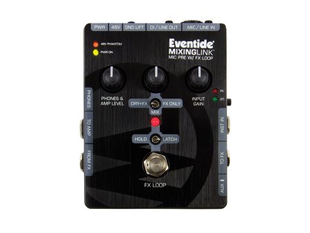 Eventide MIXINGLINK Microphone Preamplifier w  FX Loop Supply