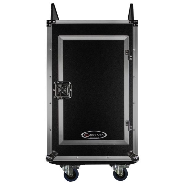 Odyssey FZ1316W - 13U Top Slanted 16U Vertical Pro Combo Rack with Casters Online