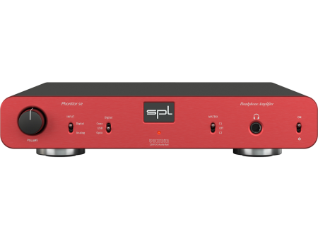 SPL PHONITOR SE Headphone Amplifier - Red Discount