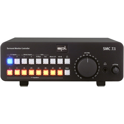 SPL SMC 7.1 Surround Monitor Controller - Black Hot on Sale