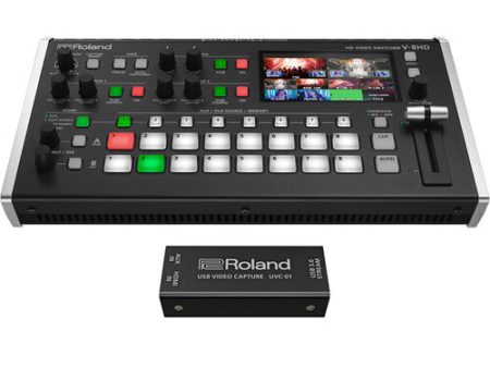 Roland V-8HD-STR Switcher with UVC-01 Encoder Bundle Discount