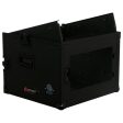 Odyssey FZ1006BL - Black 10U Top Slanted 6U Vertical Pro Combo Rack Online Sale