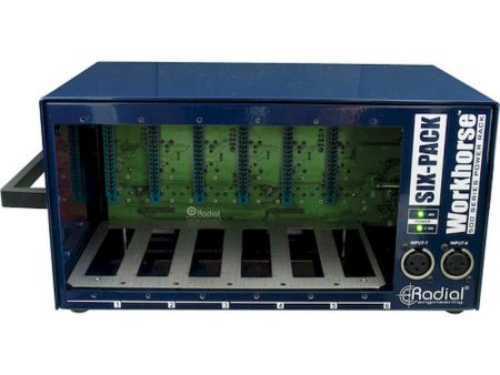 Radial Engineering SIXPACK 500 Series Desktop Power Rack (6-Pack) Online Sale