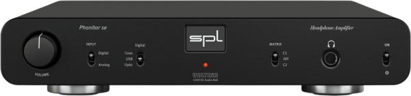 SPL PHONITOR SE Headphone Amplifier + DAC (Black) Fashion