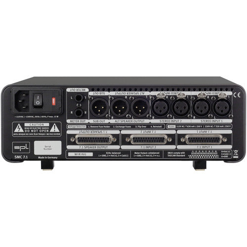 SPL SMC 7.1 Surround Monitor Controller - Black Hot on Sale