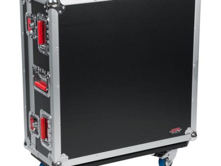 Gator G-TOURQU24 Custom Road Case for Allen & Heath QU24 Mixers w  Doghouse Design Cheap