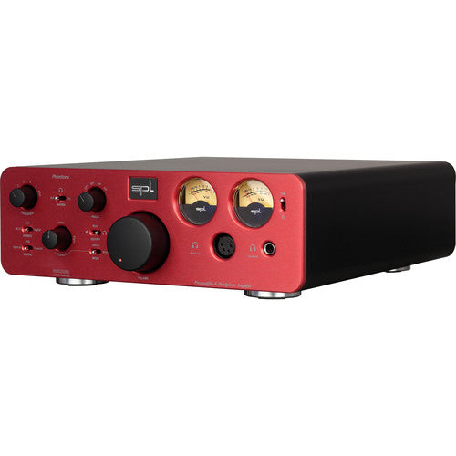 SPL PHONITOR X Headphone Amplifier & Preamplifier w  DA Converter & VOLTAiR Technology - Red Cheap