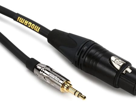 Mogami Gold XLRF-MINI-1 8 Mini Male to 3-Pin XLR Female Microphone Cable - 1.5  Online Sale