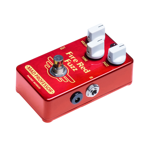 Mad Professor FIRE RED Fuzz Guitar Effects Pedal - Hand Wired Hot on Sale