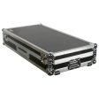 Odyssey FZBM10W Format DJ Mixer and Two Battle Position Turntables Flight Coffin Case - 10″ Supply