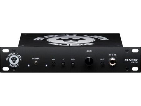 Black Lion Audio B12A MK3 Classic American 312-Style Mic Pre and DI Online Hot Sale