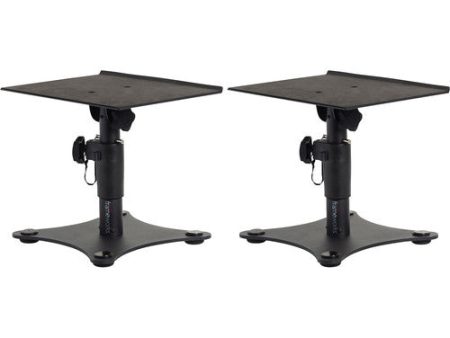 Gator Frameworks GFWSPKSTMNDSK Pair of Adjustable Desktop Studio Monitor Stands Online Sale