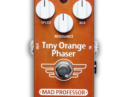 Mad Professor TINY ORANGE Phaser Guitar Effects Pedal - Hand Wired Online