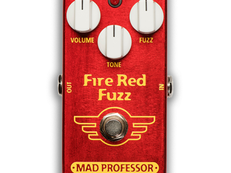 Mad Professor FIRE RED Fuzz Guitar Effects Pedal For Discount