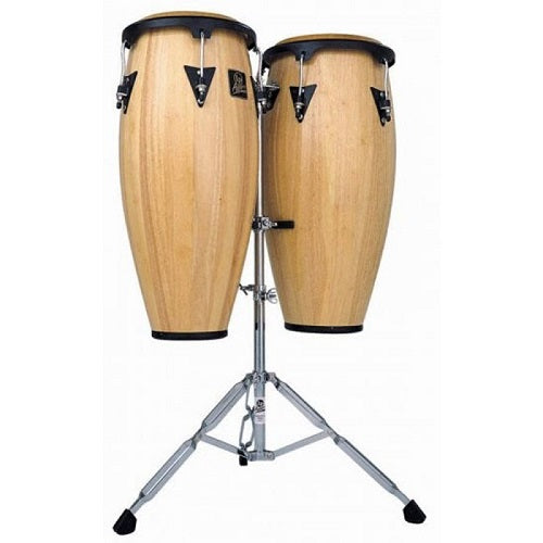 Latin Percussion LPA647-AW Aspire Conga Set with Stand Conga Tumba (Natural Finish) For Cheap