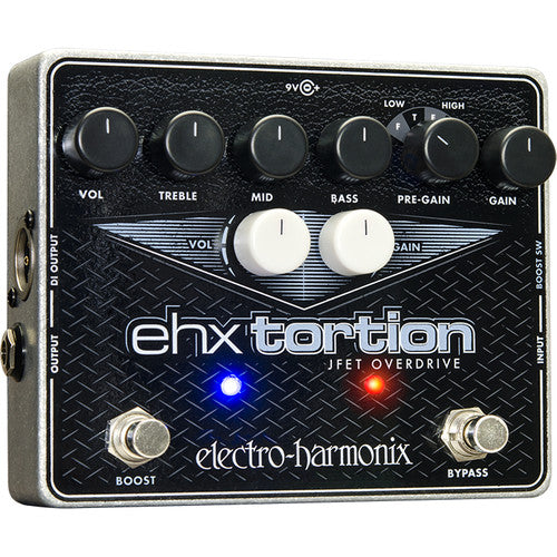 Electro-Harmonix EHX TORTION JFET Overdrive Preamplifier Pedal Fashion