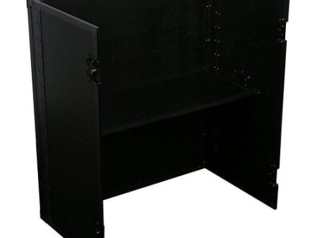 Odyssey FZF3336BL -  33″ Wide x 36″ Tall Black DJ Fold-out Stand Sale