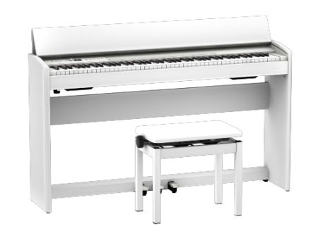 Roland F701 Digital Piano w  Stand and Bench - White Hot on Sale