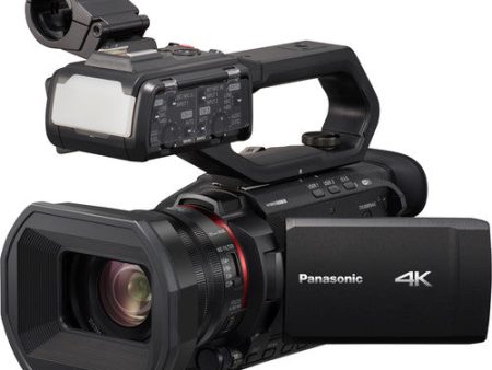 Panasonic HC-X2000 UHD 4K 3G-SDI HDMI Pro Camcorder with 24x Zoom on Sale