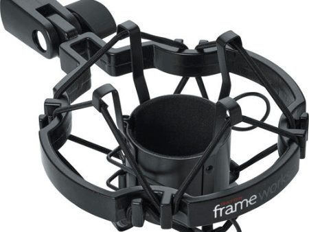 Gator Frameworks GFW-MIC-SM4248 Universal Shockmount for Large-Diaphragm Condenser Microphones from 42 to 48mm Hot on Sale