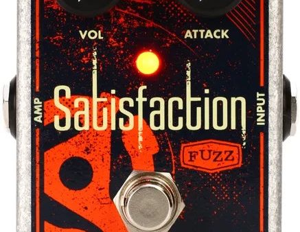 Electro-Harmonix SATISFACTION FUZZ Fuzz Tone Pedal Online now