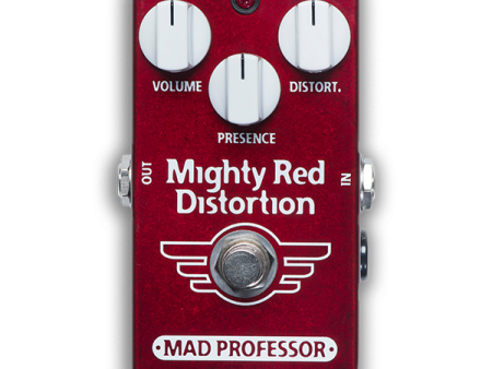 Mad Professor MIGHTY RED Distortion Guitar Effects Pedal - Hand Wired For Discount