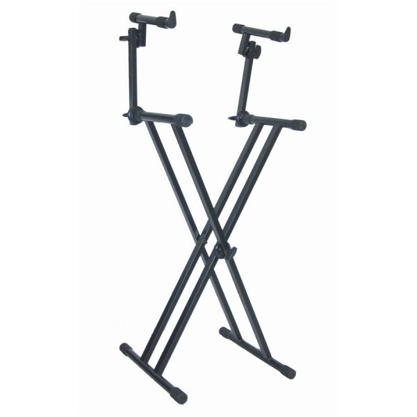 Quiklok T22 Double-Braced 2-Tier Keyboard Stand Cheap