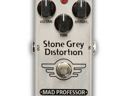 Mad Professor STONE GREY Distortion Guitar Effects Pedal Supply