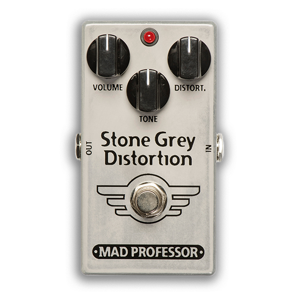 Mad Professor STONE GREY Distortion Guitar Effects Pedal Supply