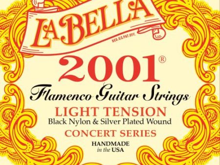 La Bella 2001 Flamenco Guitar Strings - Light Tension Supply