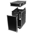 Odyssey FZ1316W - 13U Top Slanted 16U Vertical Pro Combo Rack with Casters Online