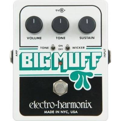 Electro-Harmonix BIG MUFF PI W TONE WICKER Fuzz Pedal Online Hot Sale